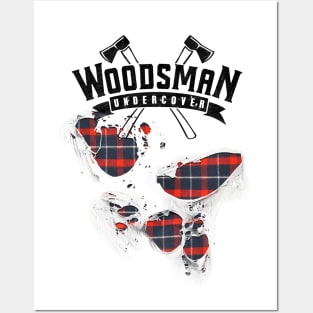 Woodsman Undercover Posters and Art